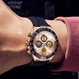OLEVS Watches for Men 2875 RoseGolden