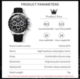 OLEVS Watches for Men 2875 Black