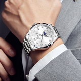 OLEVS Watches for Men 2956 White
