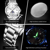 OLEVS Watches for Men 2956 White