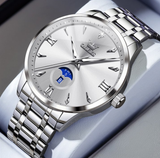 OLEVS Watches for Men 3646 White