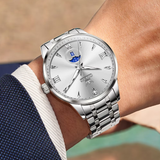 OLEVS Watches for Men 3646 White