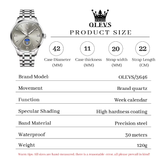 OLEVS Watches for Men 3646 Gray