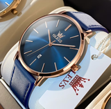 OLEVS Watches for Men 5869 Rose Blue