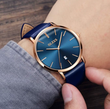 OLEVS Watches for Men 5869 Rose Blue