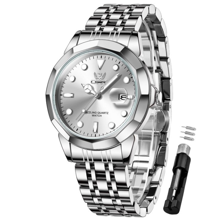OPK Watches for Men 8170 White