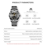 OPK Watches for Men 8170 All Black