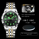 OPK Watches for Men 8170 Golden Black