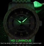 OPK Watches for Men 8174 Golden Black