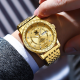 OPK Watches for Men 8174 Golden