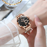 OLEVS Watches for Woman 5189 Rose Black