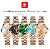 OLEVS Watches for Woman 5189 Rose Black