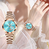 OLEVS Watches for Woman 5189 Rose Blue