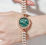 OLEVS Watches for Woman 9971 Rose Green