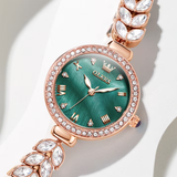 OLEVS Watches for Woman 9971 Rose Green