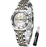 OPK Watches for Woman 8170 Golden White