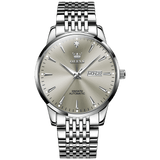 Silver Strap-Grey Dial Silver Trim