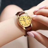 Brown Strap-Full Gold