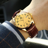 Brown Strap-Full Gold