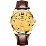 Brown Strap-Full Gold