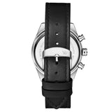 Black Strap-Black Dial Silver Trim